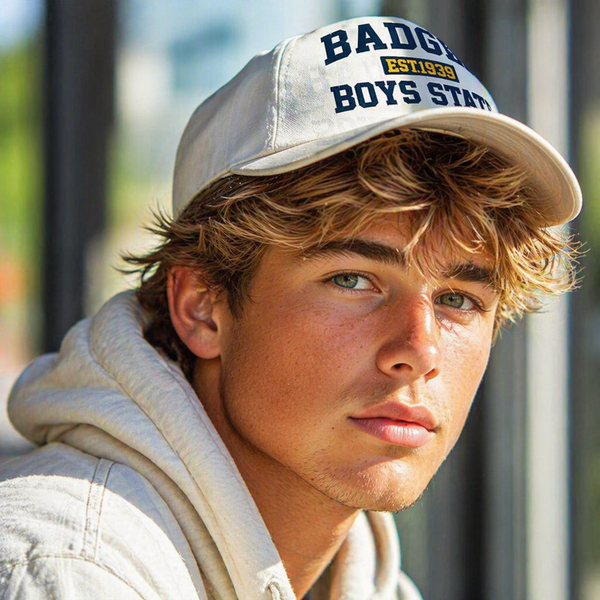 Best Badger Ball Cap in White