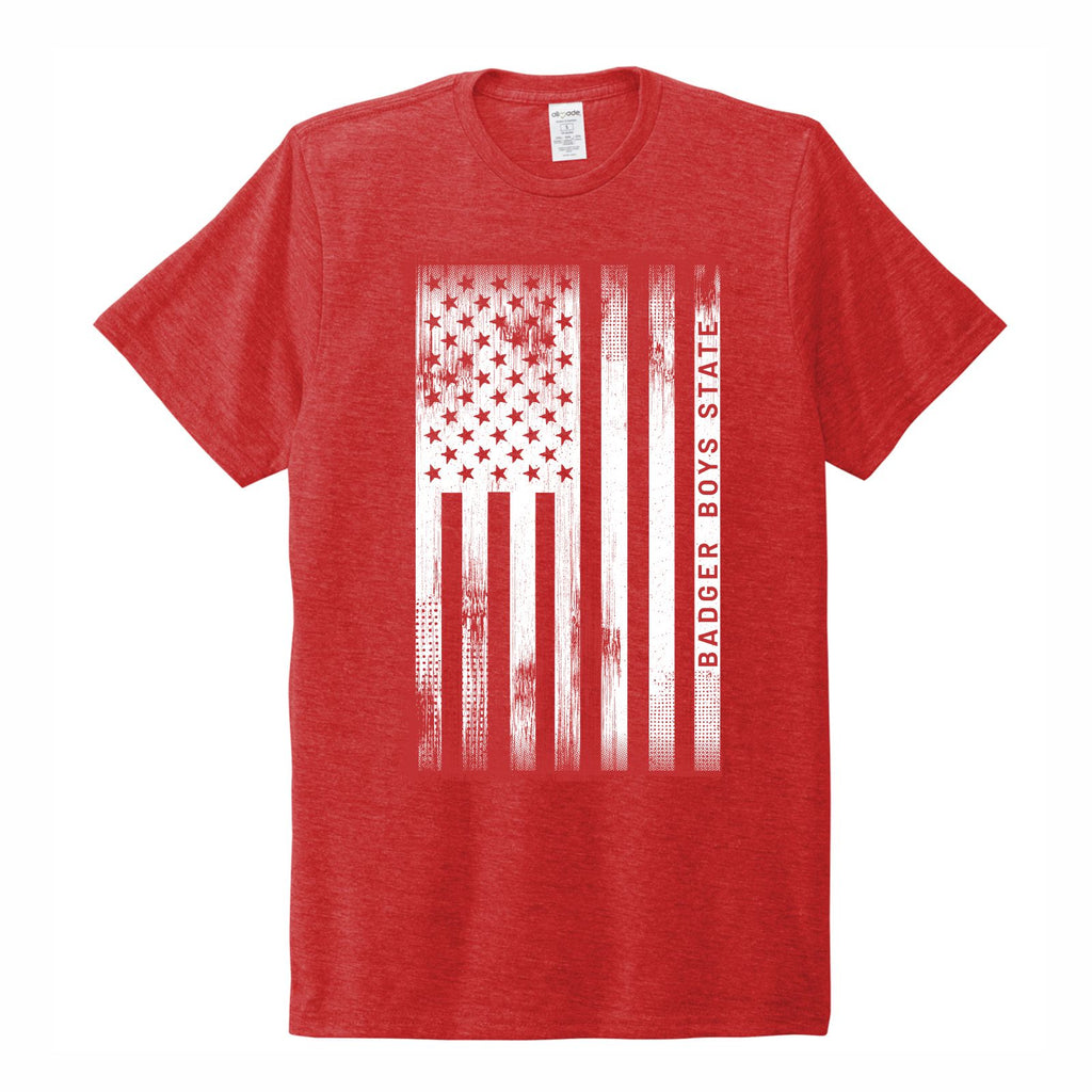 Stars and Stripes Tee – Badger Boys State