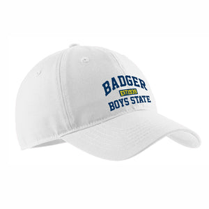 Best Badger Ball Cap in White